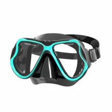 1pc Diving Mask, Silicone Skirt Tempered Glass Lens Adjustable Strap, Suitable For Snorkeling, Diving, Swimming - Multicolor - View 12