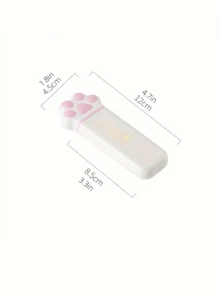 便携式迷你药盒，创意迷你猫爪药盒，防水密封，小巧便携，三格设计，独立塑料药盒，可爱多功能首饰收纳盒，迷你胶囊收纳盒，适合日常旅行、健身、办公、户外旅行和露营，女生必备单品 - 彩色 - 查看 11