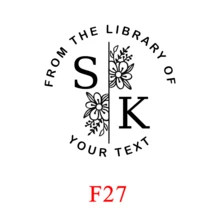 Personalisierter Buchprägestempel (1 Stück), individueller Buchprägestempel, Prägestempel "Aus der Bibliothek", Geschenk für Bücherliebhaber, Bibliotheksprägestempel, Logoprägestempel, personalisierter Hochzeitsprägestempel, Papierprägestempel, Valentinstagsgeschenk, Handprägestempel, multifunktional, dekorativ, wiederverwendbar, modern, bunt, niedlich, Vintage, Cartoon, Kawaii, individuell, personalisiert, einzigartig, maßgeschneidert, für Mitarbeiter, Kunden, Studenten, für Büro/Arbeit/Schule, Bürodekoration