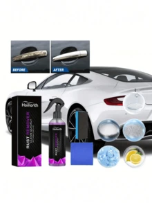 Homonth Rust Remover And Protective Spray, Rust Remover, Anti-Rust Agent, Cleaning And Renovation, Anti-Oxidation Rust Conversion Agent, Metal Accessory Anti-Rust Cleaner, Oxidation Removal Agent, Vehicle Cleaning Agent