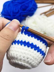 Set de 12 ganchos de ganchillo de bambú, con tamaños desde 3.0mm hasta 10.0mm, producto de bambú natural, suave y sin astillas, adecuado para tejer suéteres, bufandas de bricolaje - Caqui - Ver 4