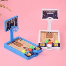 12pcs Mini Basketball Shooting Stress Relief Game, Indoor Outdoor Interactive Basketball Game, Desktop Game (Pattern Not Fixed), Random Color Delivery - Multicolor - View 7
