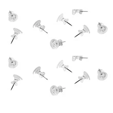 Pack de Chinchetas de Corcho Transparentes de 40 y 12 Piezas – Piezas Elegantes y Discretas con Punta Metálica de Gran Fijación, Perfectas para Tableros de Corcho, Fotos, Notas, Decoración, Proyectos Creativos, Manualidades y Organización en Casa, Escuela y Oficina - Blanco - Ver 3