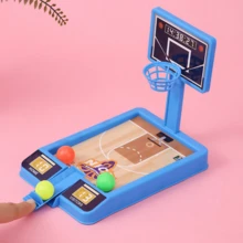 12pcs Mini Basketball Shooting Stress Relief Game, Indoor Outdoor Interactive Basketball Game, Desktop Game (Pattern Not Fixed), Random Color Delivery - Multicolor - View 6