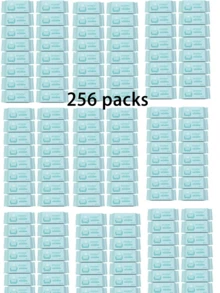 8/16/32/64/128/256片装成人日常清洁湿巾，便携旅行清洁湿巾，多场景使用，旅行装束。纯水天然配方，无添加剂。