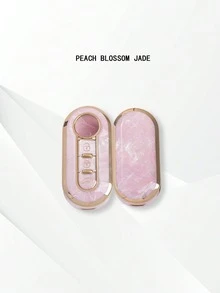 适用于菲亚特 TPU 软钥匙包，钥匙包适用于菲亚特折叠式 3 键汽车钥匙保护套，TPU 材质，防刮、防摔 + 0.1mm 超薄、超静音 | 3 键精确贴合车型，防摔、耐磨、便携式设计、360° 信号保护、防指纹涂层、保持如新 [请查看详情页了解兼容型号] - 彩色 - 查看 21