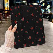 Ins Cherry Pattern Case For IPad Pro 10/11-Inch 2020/6th/7th /8th /Air 3rd/Air 4th/9th G/Air 5th G 2022/Air 11.Christmas Accessories. Christmas Decoration 's Best-Selling Phone Cases  Christmas Limited-Time Discount  17 Case  Case  16 Pro Case - 混合顏色1 - 查看 11