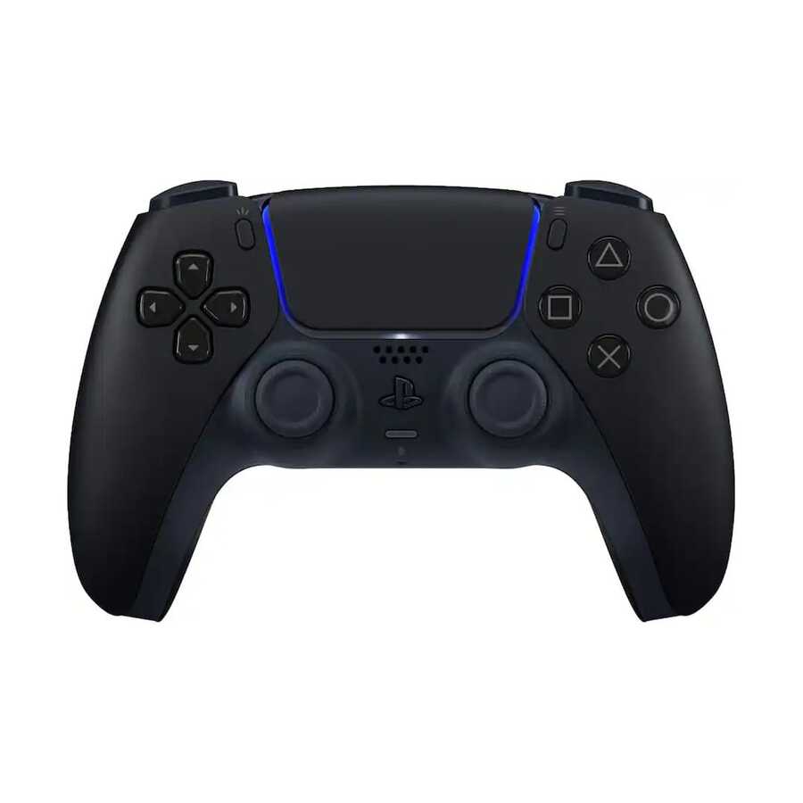 Sony PlayStation 5 DualSense Wireless Controller - Midnight Black - Black - View 1