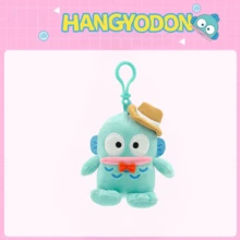 Official Licensed Sanrio Hangyodon Plush Charms – Cute Cartoon Hanging Plush Toy For Backpacks, School Bags, Handbags & Travel Totes – Soft Kawaii Stuffed Keychain Clip For Daily Carry, Room Decor & Collectible Display – Standing Height 10–13 Cm (About 3.9–5.1 Inch) – Perfect Gift Choice For Kids, Students - Multicolor - View 6
