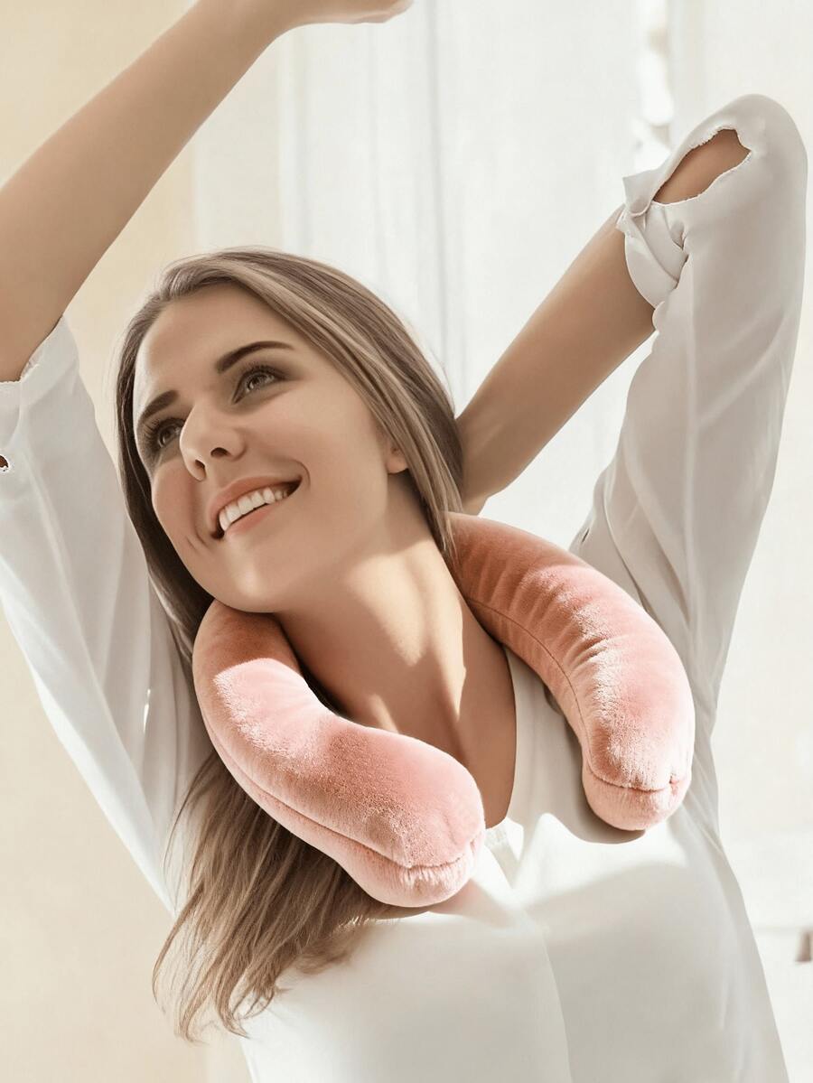 1 pieza Almohadilla térmica para el cuello apta para microondas con funda suave y tipo de inyección de agua cervical - Calentamiento gratuito para músculos, lavable a mano, diseño universal, ideal para uso en el hogar, la oficina y los viajes, cómoda y portátil para calentar y gestionar diariamente - Multicolor - Ver 1