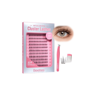 Tles Lash Sters Natural Manga Wi 9-16mm Eyelash Exteons 168pcs Individual Lashes 3D CC Curl Eyelash Sters  At Home With Tweezers Candy CMC002