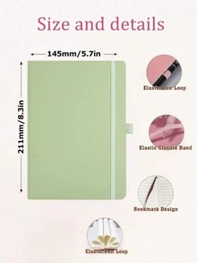 1pc Personalized Diary Notebook, Customizable Name Notebook, Custom Diary, Work Notebook, Small Notebook, Diary, Writing Journal, Blank Notebook, Dotted Notebook, Boy's Diary, Small Sketchbook, Paperage Notebook, Pocket Notebook - Christmas Gift - Style 3 - View 10