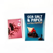 Bộ mở rộng Muối Biển & Giấy + Thêm Muối + Thêm Tiêu + Regicide | Dành cho 2-6 người chơi | Thời gian chơi 20-30 phút | Hoàn hảo cho các buổi tiệc nhiều người chơi, hoạt động xây dựng đội nhóm và dã ngoại ngoài trời - Nhiều màu - Xem 7