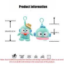 Official Licensed Sanrio Hangyodon Plush Charms – Cute Cartoon Hanging Plush Toy For Backpacks, School Bags, Handbags & Travel Totes – Soft Kawaii Stuffed Keychain Clip For Daily Carry, Room Decor & Collectible Display – Standing Height 10–13 Cm (About 3.9–5.1 Inch) – Perfect Gift Choice For Kids, Students - Multicolor - View 8