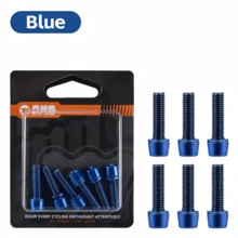 WEST BIKING 出品的 6 颗 M5 x 18mm 自行车车把螺丝，经久耐用、轻巧便携，易于安装和调节，是山地车车把 DIY 配件的理想之选，多种颜色可选。 - 彩色 - 查看 9