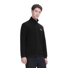 Fleece Lined Stand Collar Zipper Cardigan Comfortable Sports Fashion Versatile Jacket Basic-Black Jackets Men - Nhiều màu - Xem 4