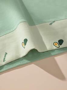 4条装女士高腰印花纯棉三角裤，弹力贴身短裤，休闲透气内裤