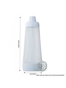 1pc/2pcs 1000ml Hand-Cranked Batter Mixer Bottle Batter Dispenser - 無色 - 查看 6