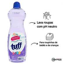 Tuff Baby Neutral Liquid Laundry Detergent Cleaning 1L - Unit - View 7