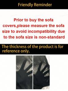 1pc Cream Milk Silk Fabric Vacuum Packed Non-Slip Elastic Decorative Sofa Slipcover Skirt Style, Suitable For 1/2/3/4 Seater Sofa, Universal Living Room Sofa Product, Vacuum Packed Dust Cover, Soft & Skin-Friendly, Non-Shedding, All Season