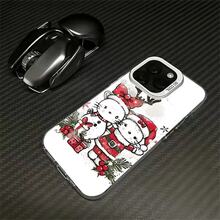 CY51The colorful printed smartphone case is compatible with Apple 17Pro, 17Promax, 12ProMax, 13ProMax, Apple 16, Apple 15ProMax, Apple 11Pro, Apple 14Plus, and Apple 16E. - Plateado - Ver 1