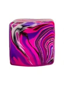 2025 Latest Explosion New Needo-H Same Style Ripple Cube Malt Squeeze Toy, Stress Relief Slow Rebound Squeeze Toy - Birthday Gift - Christmas Gift - Party Gift - Best Gift - Multicolor - View 10