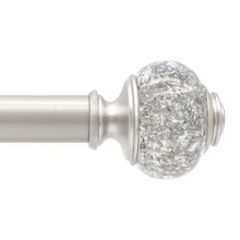 Single-Piece Gold Foil Decorative Curtain Rod The Gold Foil Design Adds High-End Elegance To Your Home, Featuring A Sturdy, Durable Waterproof And Rust-Proof Iron Rod Body, Complemented By An Even More Attractive Gold Foil Finial. Recommended As A Christmas Gift. - Nhiều màu - Xem 12