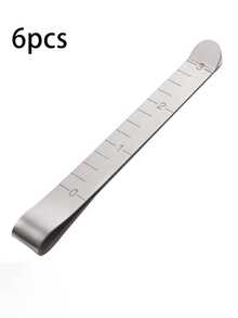 Hemming Clip, Sewing Clip Measuring Ruler Mark Sewing Project Quilting Supplies (3 Inches) - Multicolor - View 10