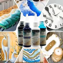 50 مل معجون صبغة راتنج إيبوكسي عالي التركيز لراتنج الإيبوكسي والراتنج الأشعة فوق البنفسجية، صبغة معتمة مقاومة للأشعة فوق البنفسجية لإنشاء الخلايا والتطريز، بطاقات راتنج الأزهار ثلاثية الأبعاد