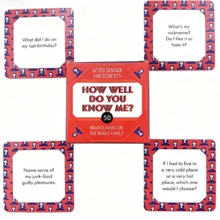 餐后娱乐：《你有多了解我：50个趣味谜题》（适合成人和家庭的对话卡牌游戏，送给主人的绝佳礼物），万圣节、圣诞节、新年游戏礼物，迷你卡牌游戏，圣诞节，圣诞礼物，游戏，成人游戏，卡牌游戏，卡片 - 彩色 - 查看 5