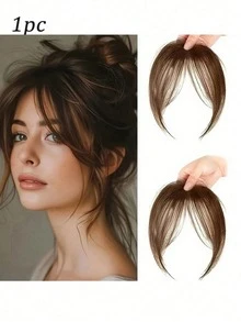 1 lọn tóc mái lệch cài kẹp, phù hợp cho nữ, nhẹ và bồng bềnh với phần tóc hai bên thái dương, tạo kiểu tóc giả thanh lịch và tự nhiên, giúp tạo kiểu tóc tự nhiên không lộ khuyết điểm. Tóc mái lệch bồng bềnh có thể giúp định hình lại khuôn mặt, phù hợp làm phụ kiện hàng ngày hoặc trang trí tóc cho mọi phụ nữ. - Nhiều màu - Xem 11