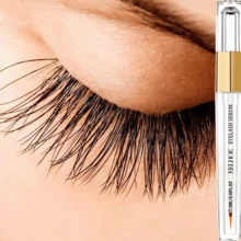 睫毛精华液 - 滋养睫毛和眉毛的配方，蕴含天然成分，有助于睫毛和眉毛变得更浓密、更丰盈，可用作眼妆睫毛膏凝胶底膏，打造浓密卷翘的睫毛。 - 黃色 - 查看 3