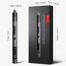 50合1精密电动螺丝刀套装，可充电4合1静音高扭矩迷你电动工具套装，适用于电子产品、手表、眼镜和DIY维修