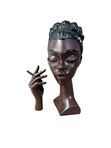 1 pieza Quemador de incienso de resina moderno con diseño de silueta femenina elegante - Accesorio de aromaterapia decorativo y con estilo para el hogar y la oficina, perfecto para relajación y como idea de regalo único, para uso en interiores o exteriores - Multicolor - Ver 14