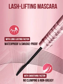 Maybelline SKY HIGH LASH SENSATIONAL Long-lasting Mascara #BLACK 6.5ML/0.22FL.OZ, One Swipe Sky-High Curl & Voluminous Length, Long-Lasting Waterproof Smudge Proof Holds Alloth, Dual Sided Brush Combtec Separates Lasting Waterproof Smudge Proof Holds Alloth, Dual Sided Brush Combtecs parates Lash 3 Step Easy Application for Daily Commuting All Day Curly Lashes,Essencial Item for Daily Makeup - 美寶蓮撐得膏(黑色) - 查看 6