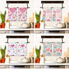 2/4 Piezas Juego, Paños de Cocina, Toallas de Microfibra Modernas Súper Absorbentes con Estampado de Corazón, Toallas de Té para Cocinar y Hornear, Paños de Limpieza, Toallas de Mano, Toallas de Té, Ultra Suaves y Altamente Absorbentes, Decoración de Cocina, Regalos para Vecinos, Regalos para Mamá, Regalos de Cumpleaños, Regalos de Inauguración de Casa para Amigos, Artículos Esenciales de Cocina, Necesidades Diarias