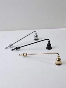 蜡烛配件，钟形金属喇叭形灭烛器，防吹灭蜡烛器，香薰蜡烛熄灭工具，多色金属蜡烛配件，情人节礼物，生日礼物，圣诞礼物 - 彩色 - 查看 11