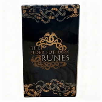 古弗萨克符文卡牌套装 - 占卜卡牌，26张卡牌，卡牌游戏，维京符文神谕卡牌（适合初学者）