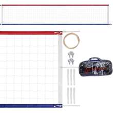 1 Set de Red de Voleibol de Piscina Extra Grande y Duradera de PE, para Actividades Familiares al Aire Libre, Juegos de Patio Trasero y Playa, Entretenimiento de Deportes Acuáticos y de Playa, con Estructura de Red Estable, Accesorios de Voleibol Incluyendo Bolsa de Almacenamiento, Multiusos para Fiestas de Piscina, Estanques Traseros, Deportes Acuáticos y Recreación, Fácil de Transportar, Ideal para Fiestas de Natación o Uso en Estanques del Jardín, Natación al Aire Libre, Deportes Acuáticos, Artículos Esenciales de Playa, Flotador de Piscina