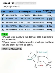 1pc Pet Fleece Vest, Reversible Sherpa Vest, New Winter Design With Cute Bow Accent, Suitable For Poodle, Teddy, Chihuahua, Pomeranian And Other Medium/Small Cats And Dogs, Keeps Pets Warm And Comfortable - Multicolor - View 2