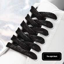 1 Pair Shiny Sequin Shoelaces - Fashionable Metallic Silver And Gold - Durable Flat Shoelaces, Suitable For Sneakers And Running Shoes - Multicolor - View 18