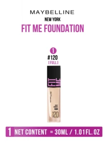 Maybelline Feliete 保湿粉底液 SPF 25 #120 自然黄，5/30ml 可选，24 小时持久保湿，10 秒快速上妆，三效合一配方，自然妆效，持久滋养，三步轻松上妆，适合黄调白皙干性肌肤，打造无瑕日常妆容