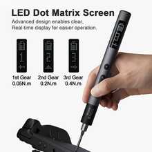 50合1精密电动螺丝刀套装，可充电4合1静音高扭矩迷你电动工具套装，适用于电子产品、手表、眼镜和DIY维修