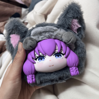 Miniso 冰雪奇缘动物派对毛绒吊坠盲盒