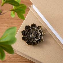 1 pieza Soporte de incienso de loto, quemador de incienso de escritorio de doble capa, soporte de varillas de incienso - Multicolor - Ver 2