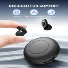 airskyce 45dB Super Comfortable Reusable Noise Cancelling Earplugs, Suitable For Concerts/Shooting/Travel/Snoring - Silicone Hearing Protection Earplugs, Comes With 8 Ear Tips - Black - 1Pcs - View 6