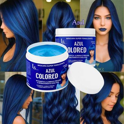 Tonalizante Azul Colored 300gr -  L&beauty