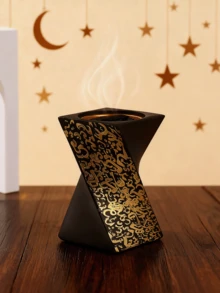 1件/套创意室内香炉，中东风格，优雅树脂香薰扩散器，阻燃香盒，家居装饰，房间装饰，瑜伽室，露营，花园，露台，经典烛光晚餐照明，装饰品 - 彩色 - 查看 12