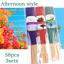 4-Pack Incense Sticks Variety Set, Morning/Noon/Evening/Night 4 Blended Styles, Multiple Scents: Sandalwood, Eucalyptus, Citronella, Rose, Cherry Blossom, Perfume, Lavender, Sage, Mint, Suitable For Home, Office, Yoga, Meditation, After Meals, Reading, Music Classes - Multicolor - View 9