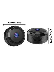 内置AP热点/WiFi热点，145°广角，移动侦测报警，高清红外夜视，360°旋转支架，菱形设计，支持安卓/iOS APP控制，150mAh电池可连续录制30-40分钟，5㎡录制范围，支持TF卡存储，720P高清分辨率，是完美的圣诞节和新年礼物。